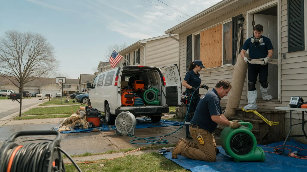 Water Damage Restoration in Massena, IA near me